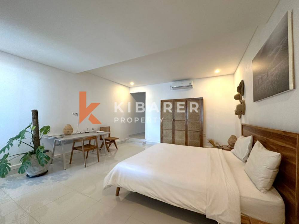 Cozy Four Bedrooms Enclosed Living Villa with Rice Field View in Canggu (available on 25th april)