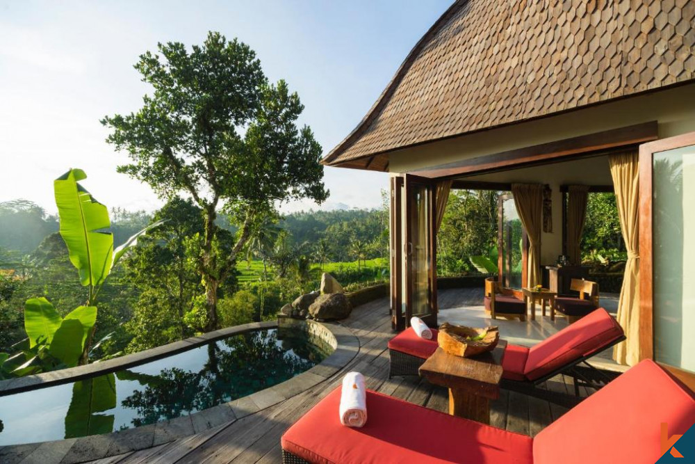 Impressionnante propriété ROI avec vue imprenable à vendre à Ubud