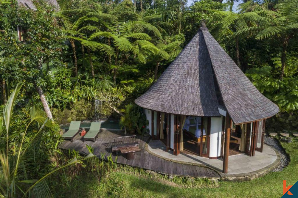 Impressionnante propriété ROI avec vue imprenable à vendre à Ubud