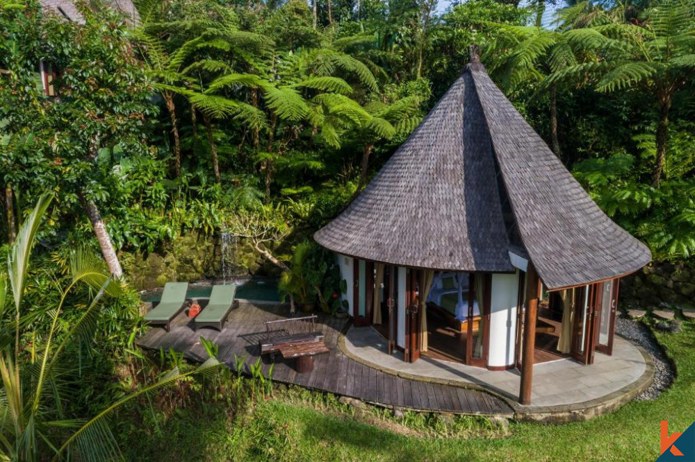 Impressionnante propriété ROI avec vue imprenable à vendre à Ubud