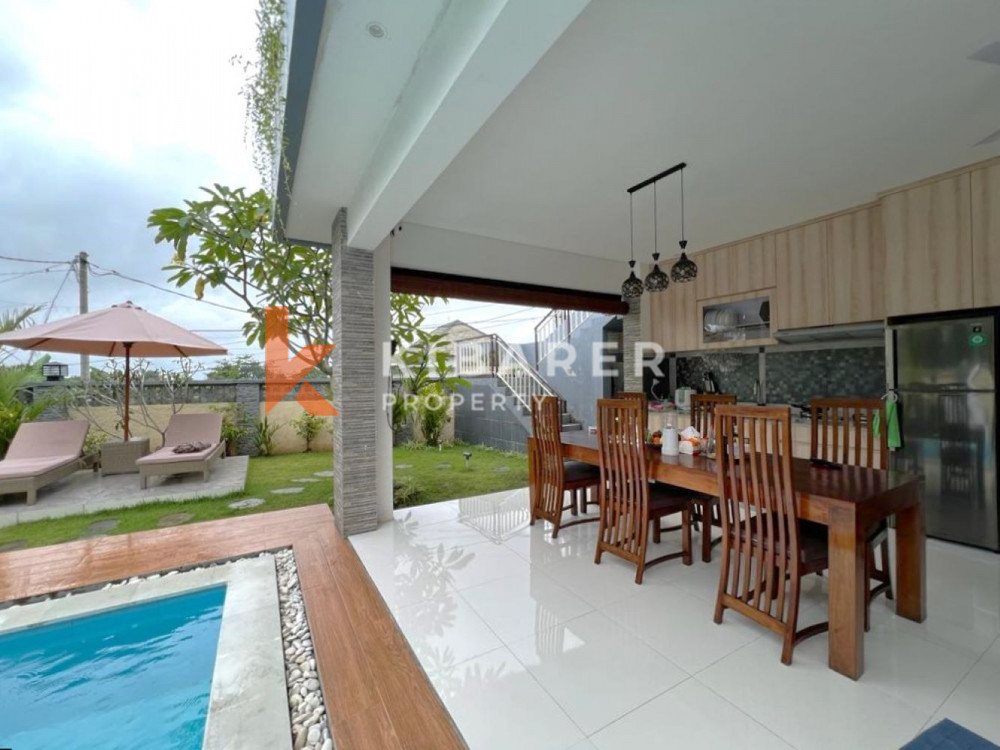 Cozy Three Bedrooms Open Living Villa with Ocean View in Ungasan