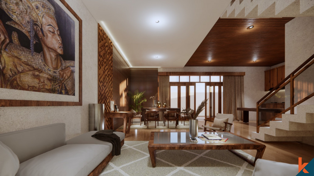 NICE UPCOMING VILLA IN CANGGU FOR SALE