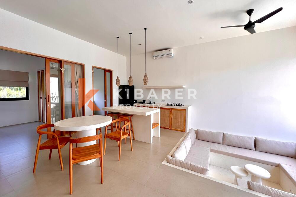 Brand New Mediterranean Three Bedroom Enclosed Livingroom Villa Set in Pererenan  (Available on April 16th 2024)
