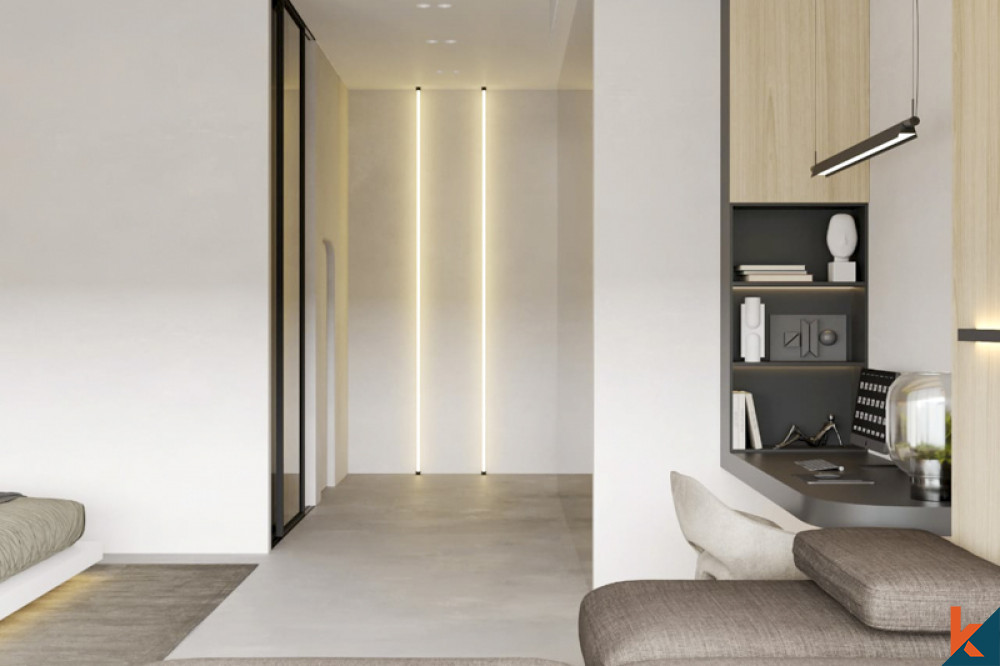 Dua kamar tidur modern yang akan datang hadir di Umalas