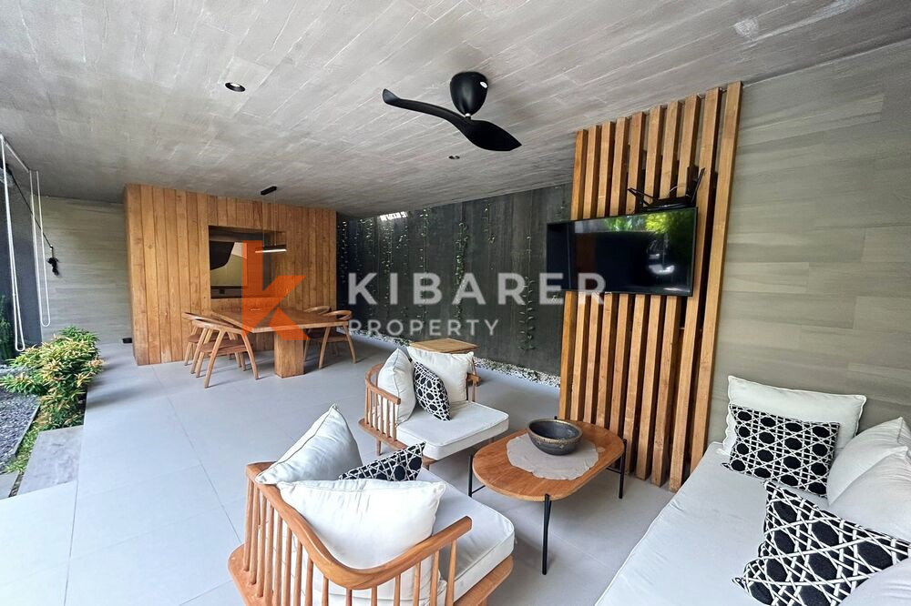 Stylish Two Bedroom Open Living Room Villa Nestled in Umalas