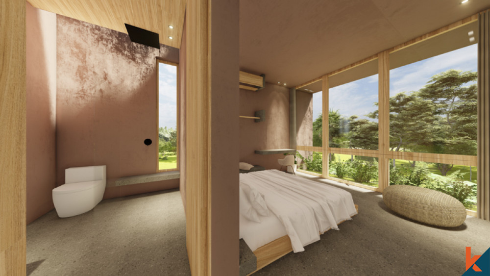 High quality four bedroom villa in Canggu