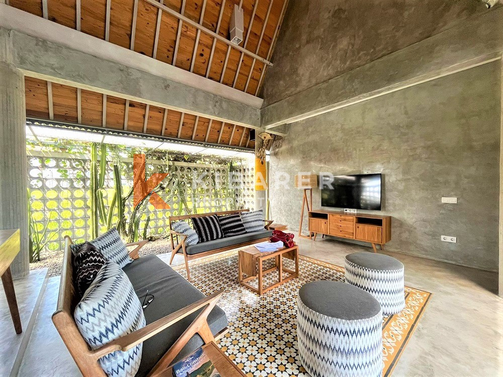 Amazing Tropical Style Three Bedroom Open Living Villa In Padang Linjong-Canggu