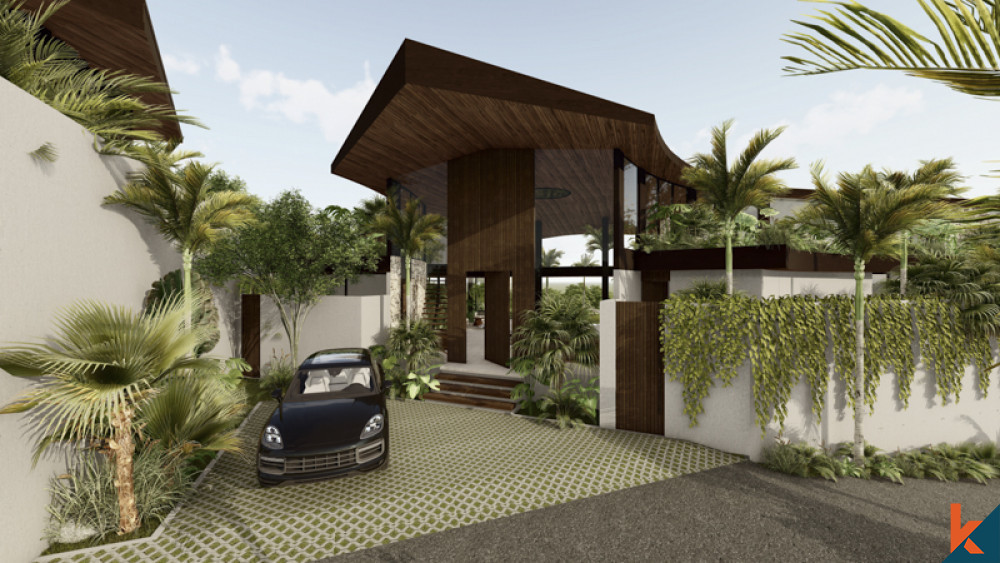 Modern style mansion for lease in Canggu