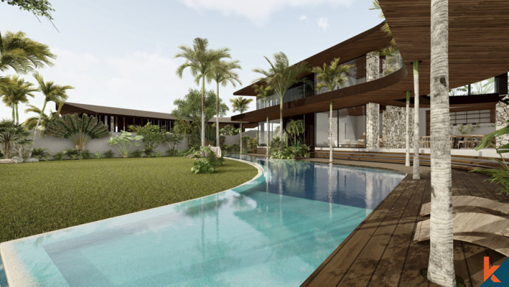 Modern style mansion for lease in Canggu