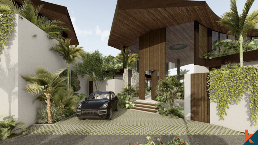 Modern style mansion for lease in Canggu