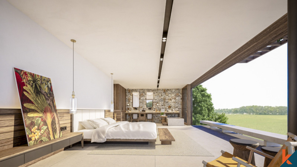 Upcoming modern three bedroom villa for sale