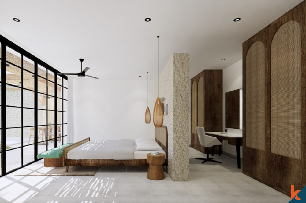 Empat kamar tidur modern di Bingin yang terkenal