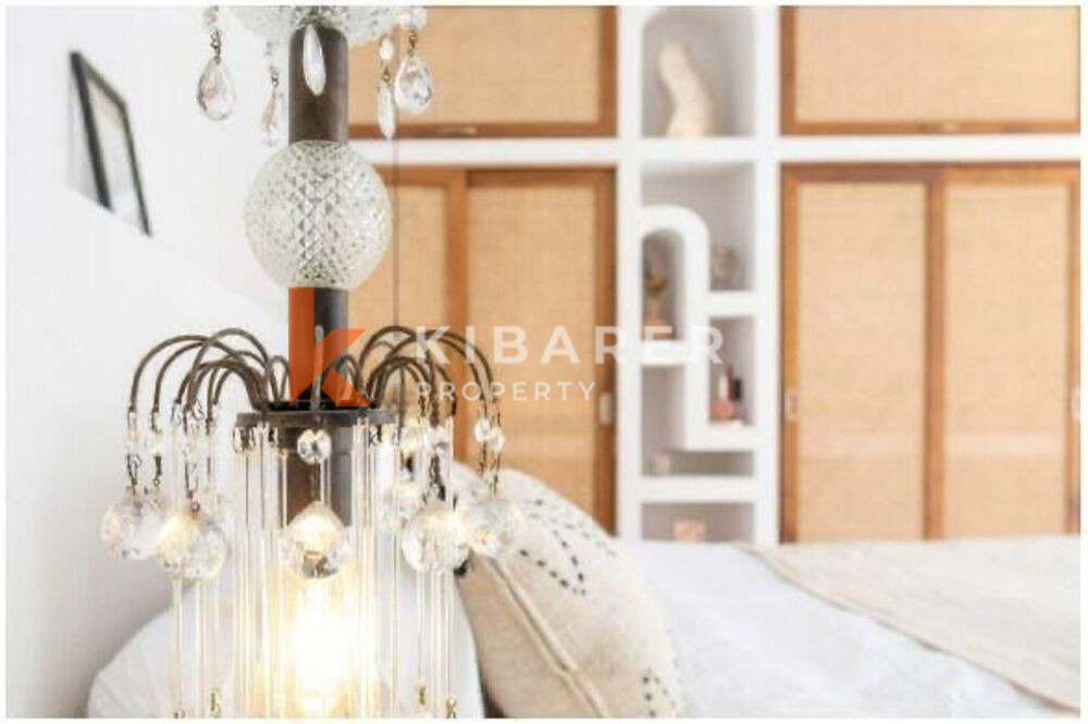 Modern Three Bedroom Minimalist Enclosed Living Room Villa Situated in Umalas