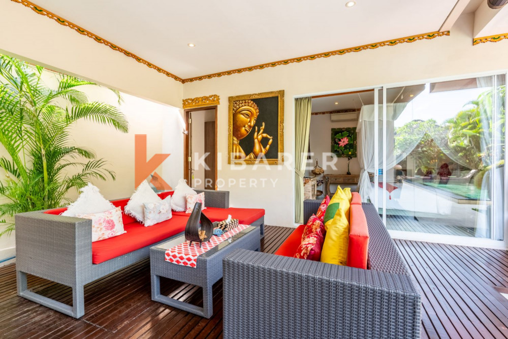 Peaceful Three Bedroom Enclosed Living at Villa Complex Situated in Seminyak