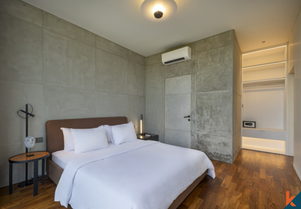 Dua kamar tidur mewah modern di dalam kompleks berpagar