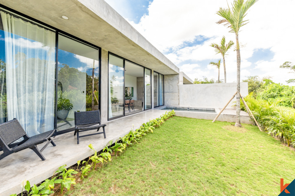 Villa minimaliste d'une chambre près de la plage de Seseh