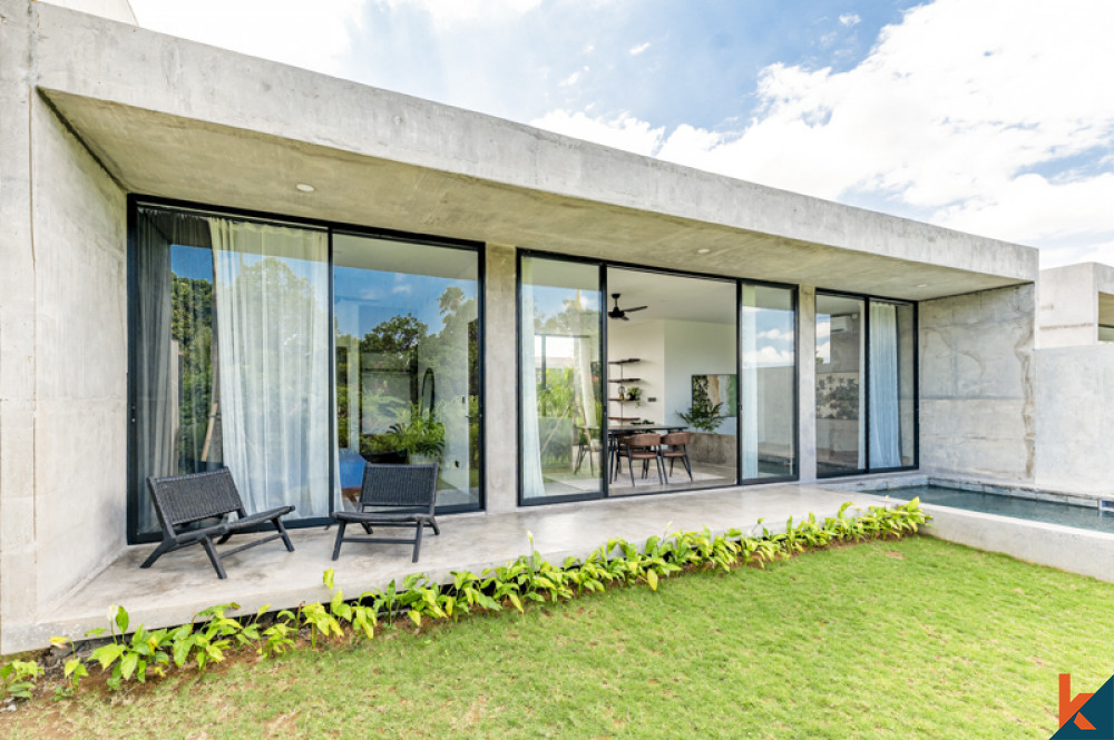 Villa minimaliste d'une chambre près de la plage de Seseh