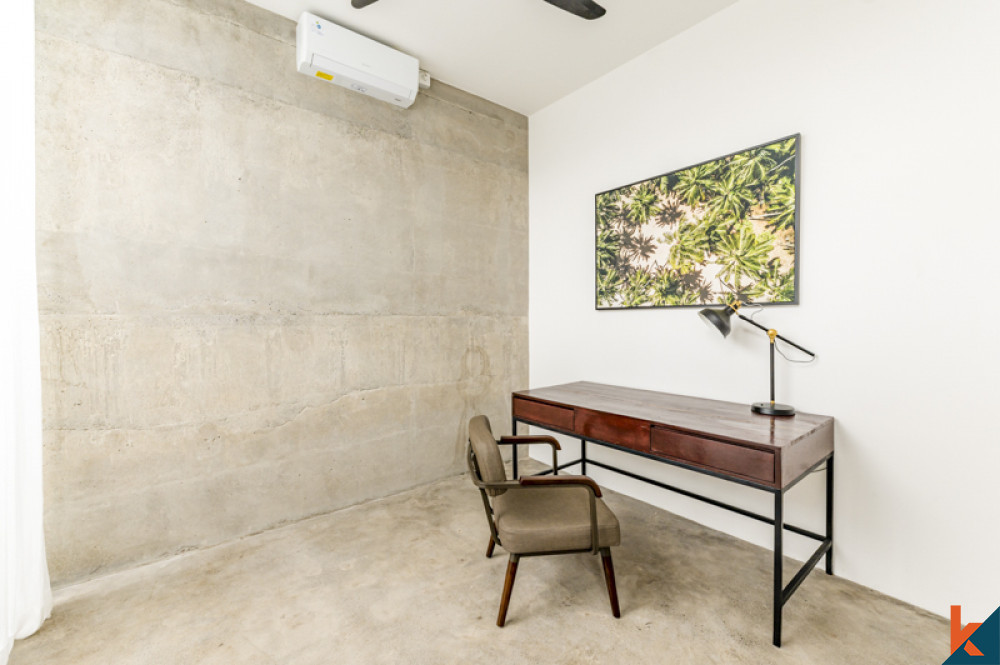 Villa minimaliste d'une chambre près de la plage de Seseh