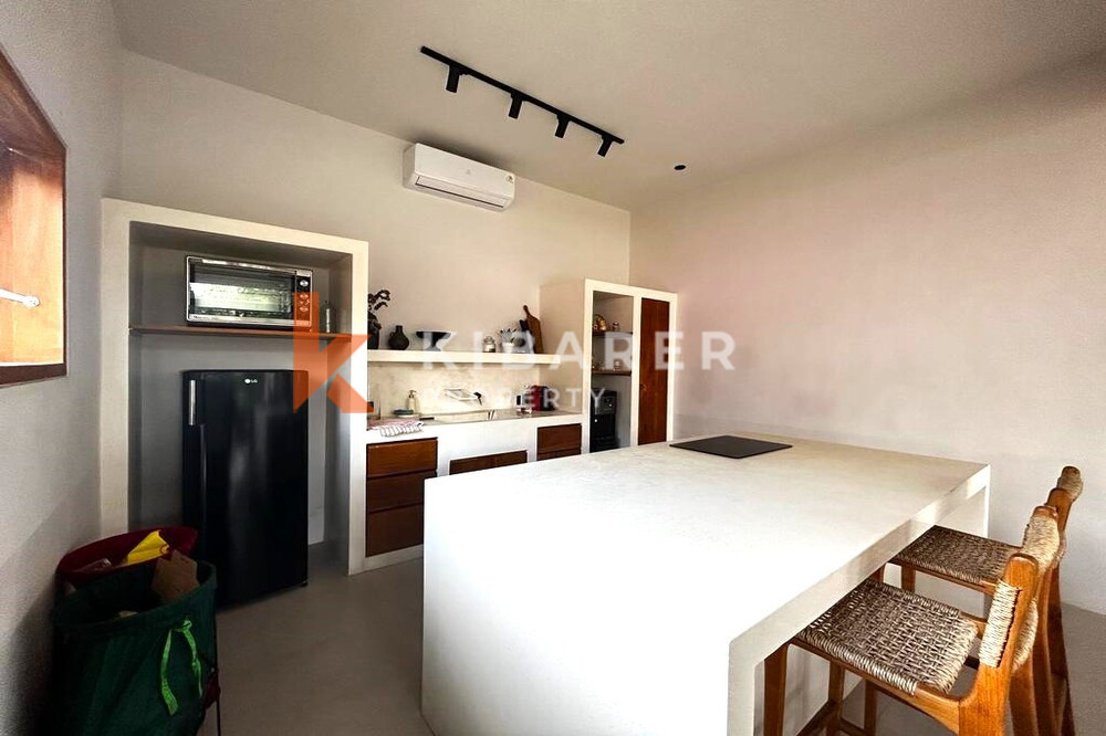 Modern Three Bedroom Minimalist Enclosed Living Room Villa Situated in Umalas (Minimum Five Years Rental)