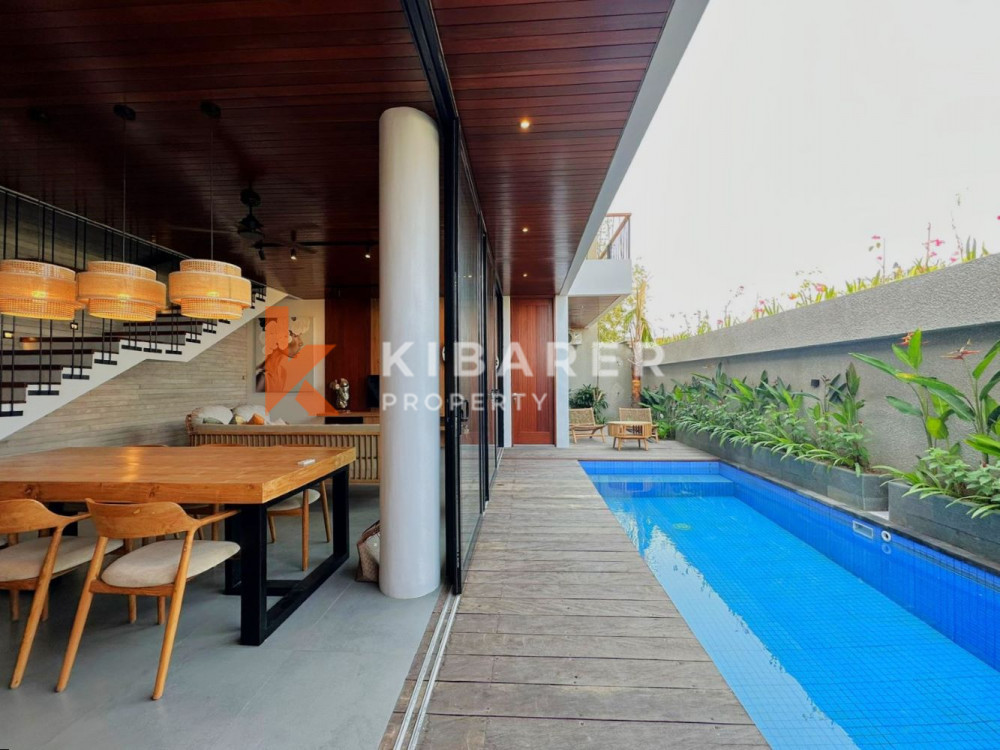 Brand New Stunning Three Bedroom Enclosed Living Villa in Seminyak