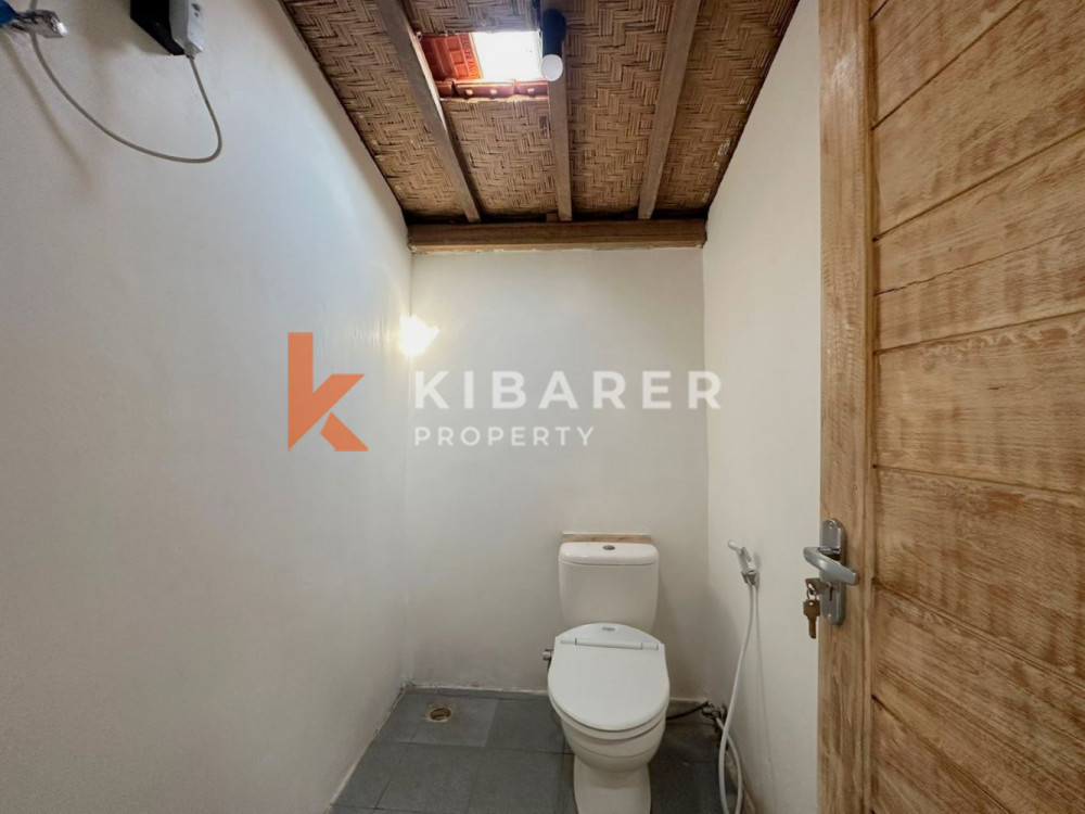 Semi Furnished Three Bedroom Closed Living Villa with Ocean and Rice Field View in Kedungu (Available on 18th February 2026)