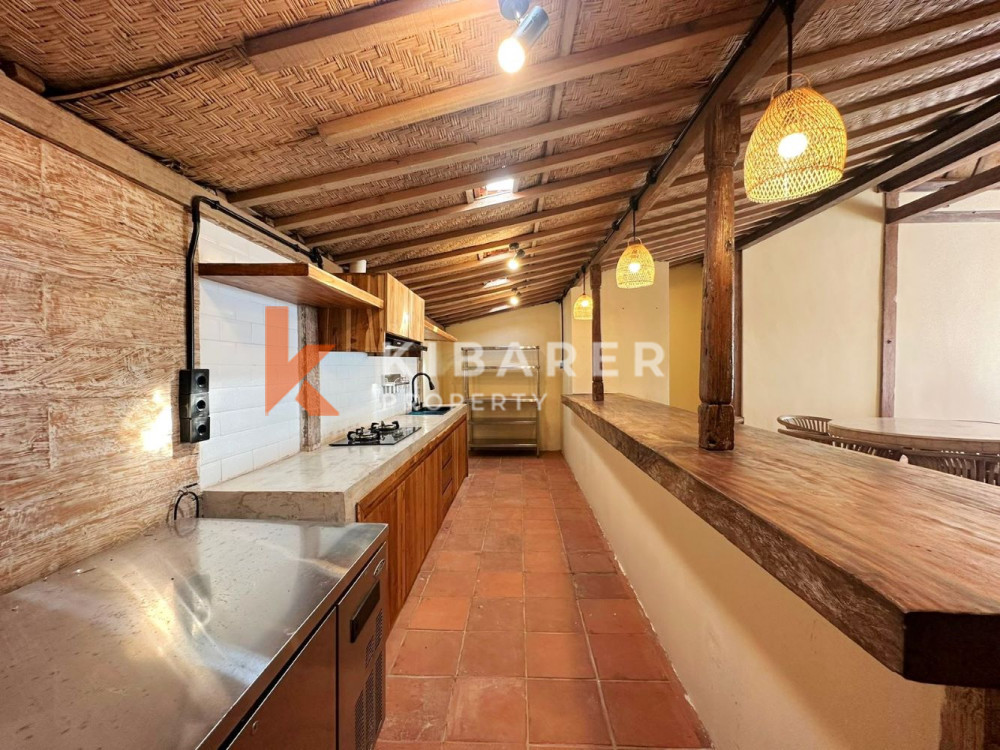 Semi Furnished Three Bedroom Closed Living Villa with Ocean and Rice Field View in Kedungu (Available on 18th February 2026)