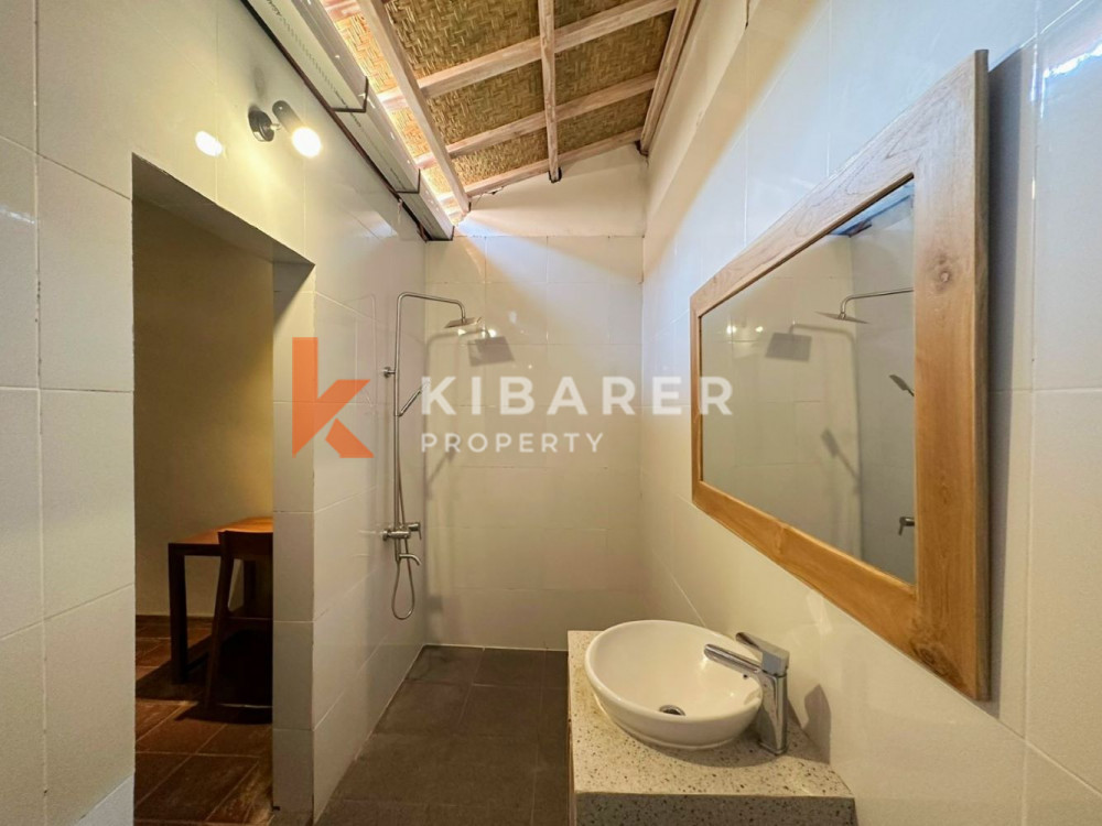 Semi Furnished Three Bedroom Closed Living Villa with Ocean and Rice Field View in Kedungu (Available on 18th February 2026)