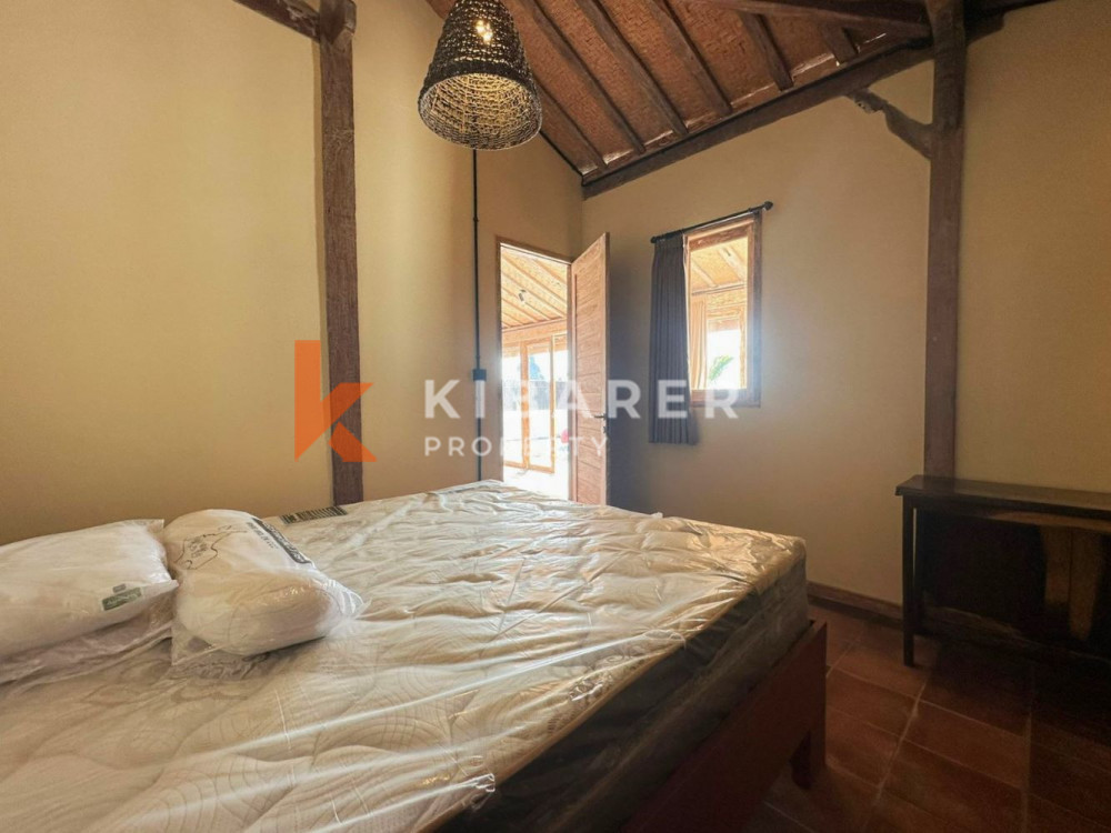Semi Furnished Three Bedroom Closed Living Villa with Ocean and Rice Field View in Kedungu (Available on 18th February 2026)