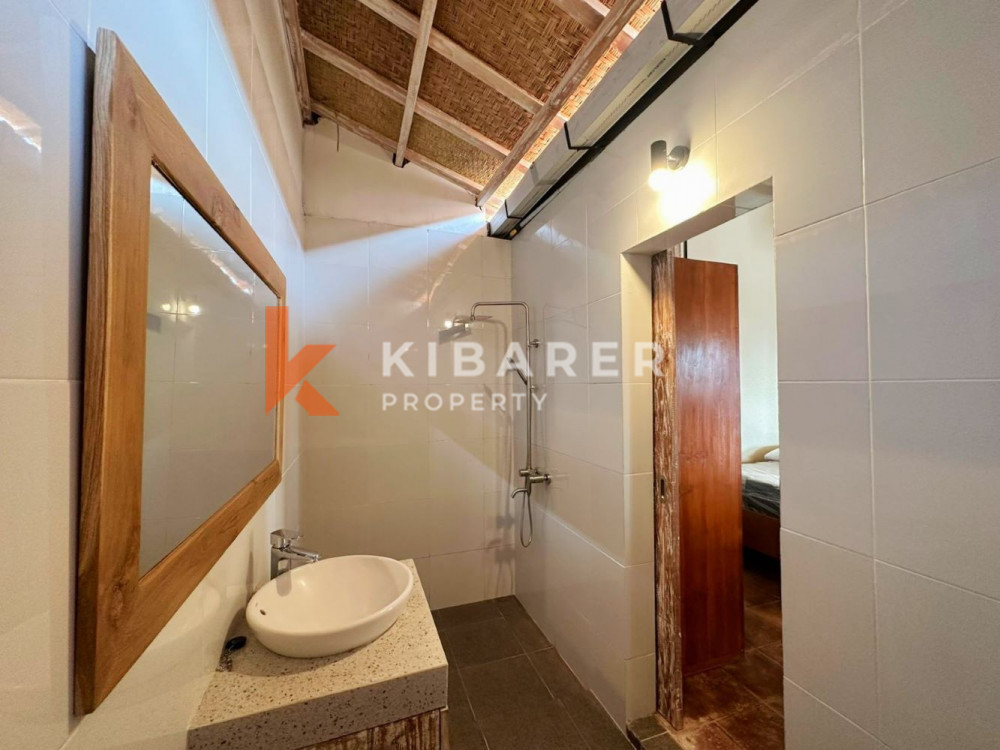 Semi Furnished Three Bedroom Closed Living Villa with Ocean and Rice Field View in Kedungu (Available on 18th February 2026)