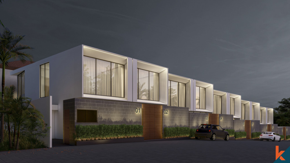 Upcoming modern townhouse in fashionable Berawa