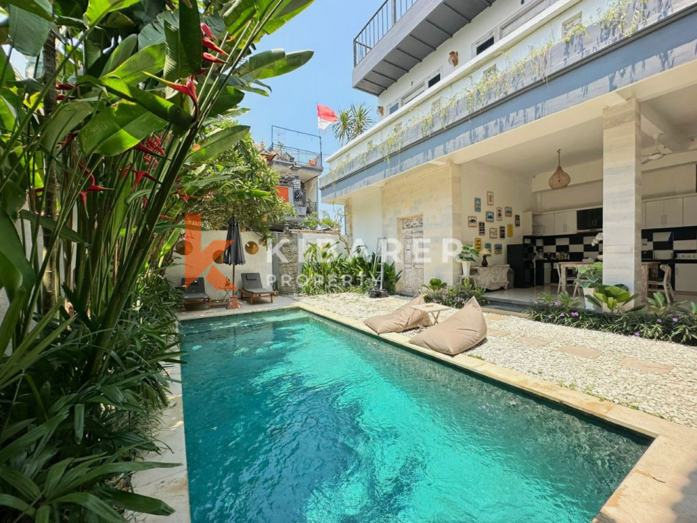 Seven Bedroom Great Location Open Living Villa in Berawa Canggu (Minimum 5 years rental)