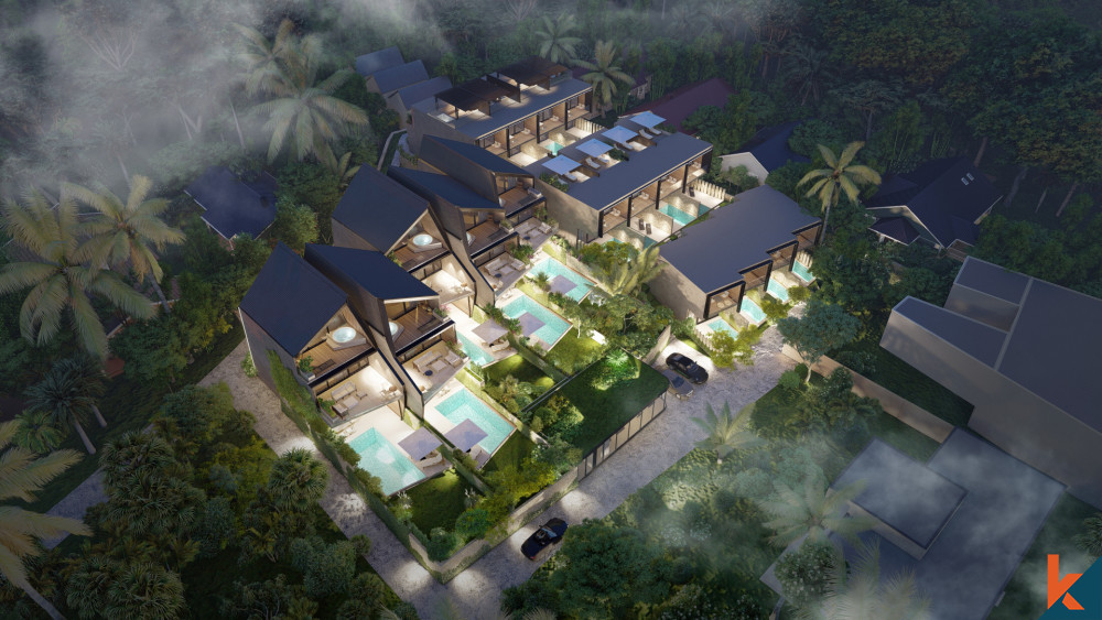 Investir dans une villa de luxe de 2 chambres à Balangan