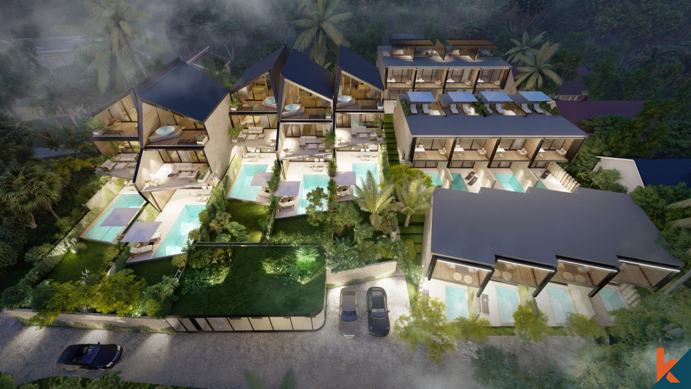 Investir dans une villa de luxe de 2 chambres à Balangan