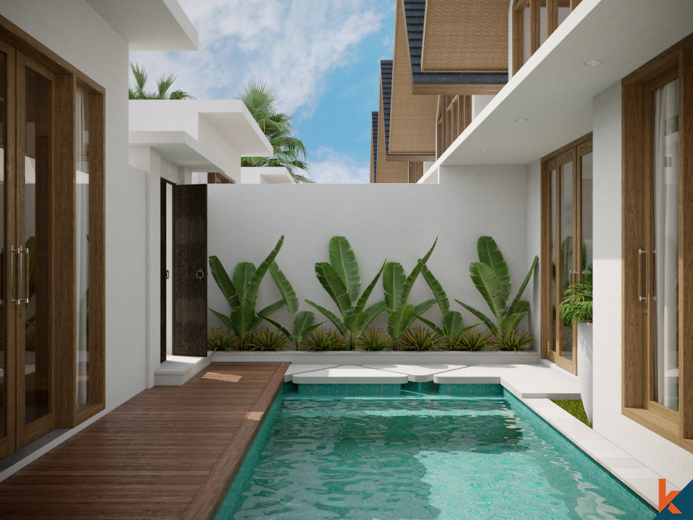 Villas modernes et minimalistes de 2 chambres sur plan à Gunung Salak