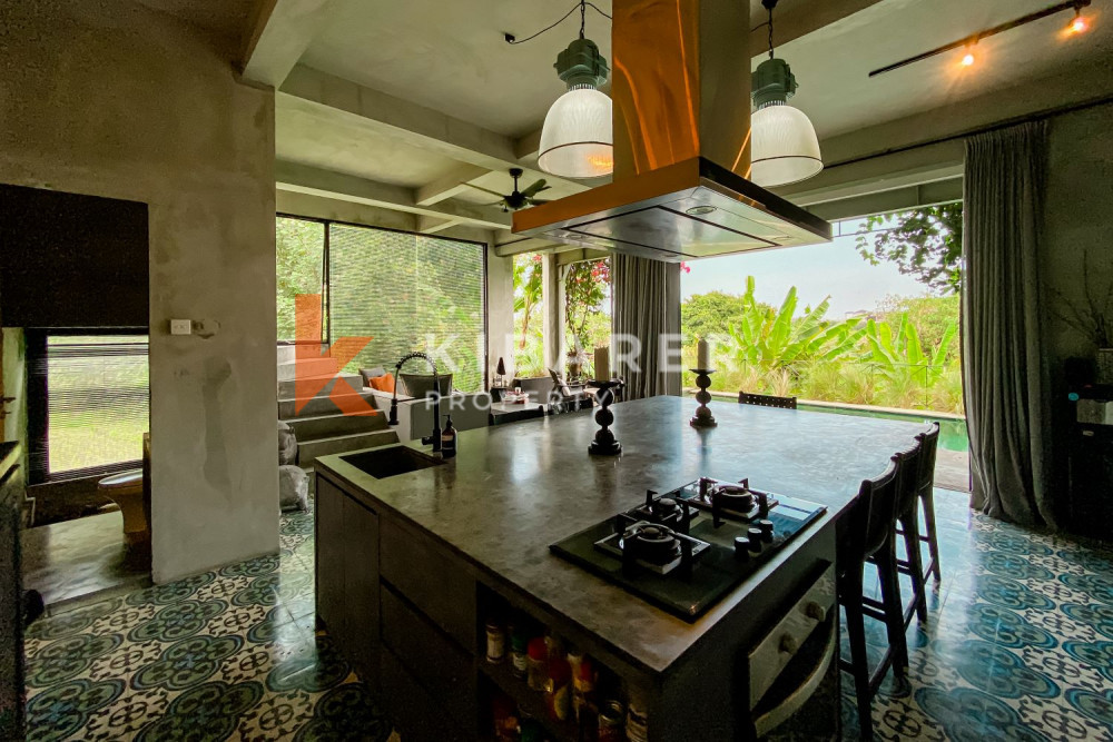 Stunning Four Bedroom Enclosed Living Villa Nestled in Berawa (Minimum 2 years rental)