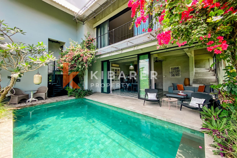 Stunning Four Bedroom Enclosed Living Villa Nestled in Berawa (Minimum 2 years rental)