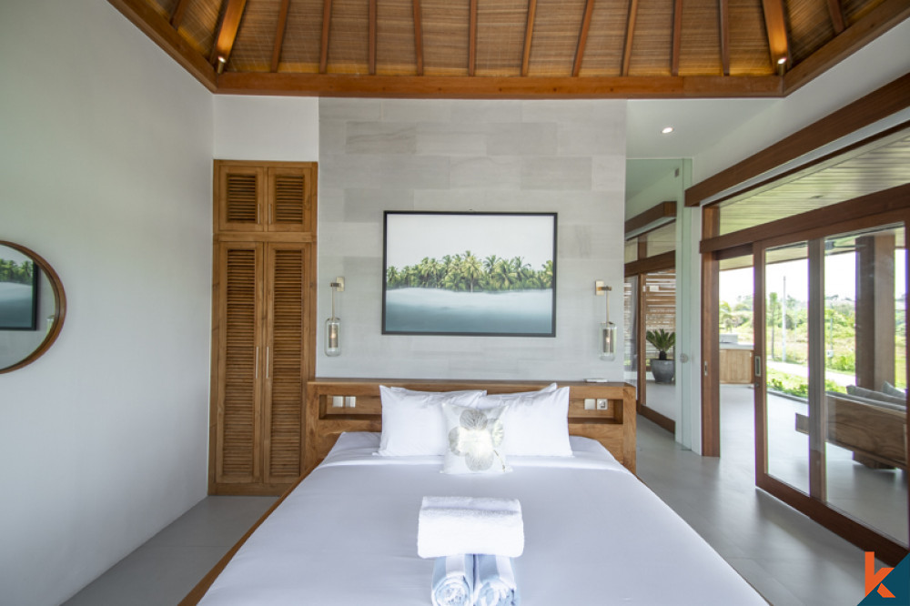 Brand new four bedroom villa with ocean views