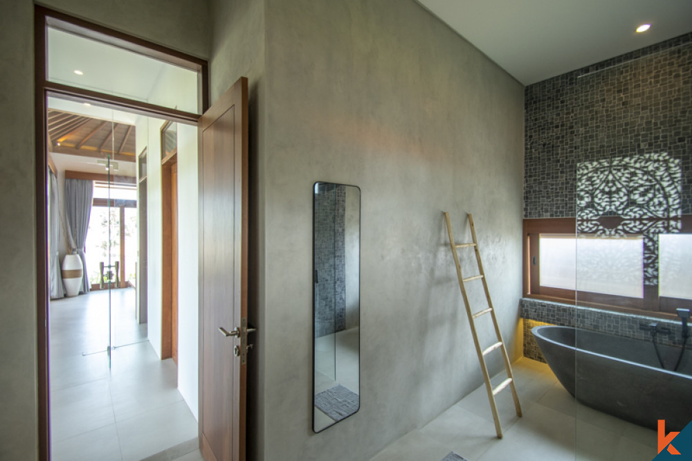 Brand new four bedroom villa with ocean views
