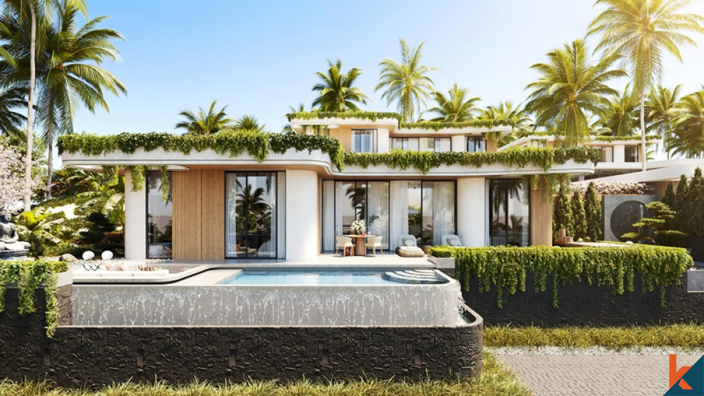 Luxueuse villa de 3 chambres avec vue sur la plage à Ungasan à vendre