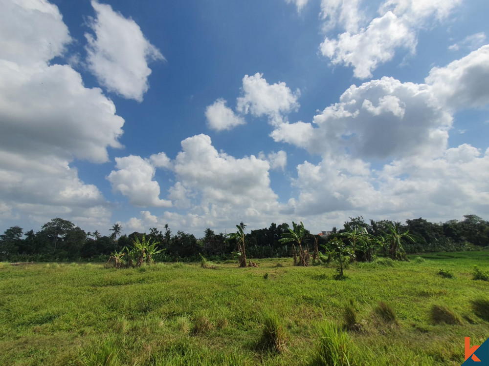 Affordable 6 are Tumbak Bayuh Land with ricefield view