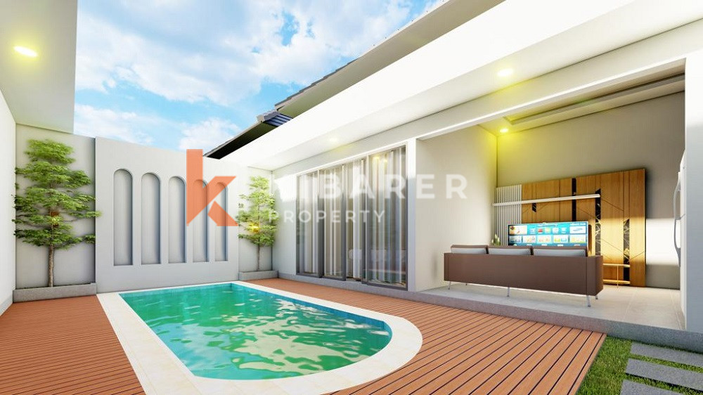 Brand New Two Bedrooms Open Living Villa In Bidadari-Seminyak(ready on January)