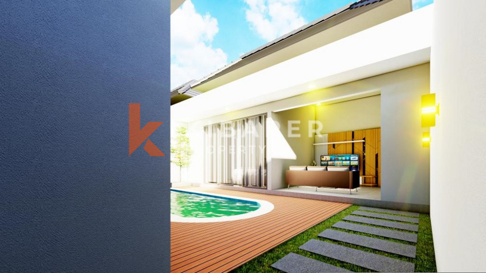 Brand New Two Bedrooms Open Living Villa In Bidadari-Seminyak(ready on January)