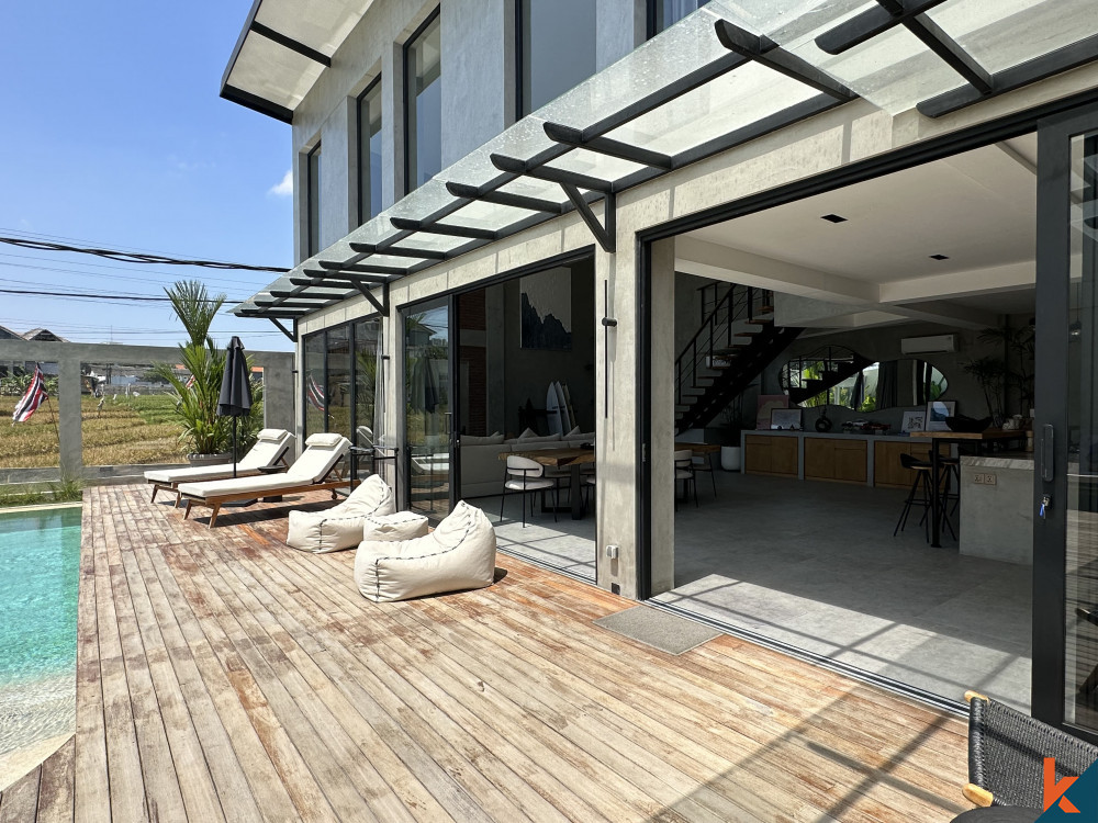 A High Quality Brand New 4-Bedroom Villa in Canggu