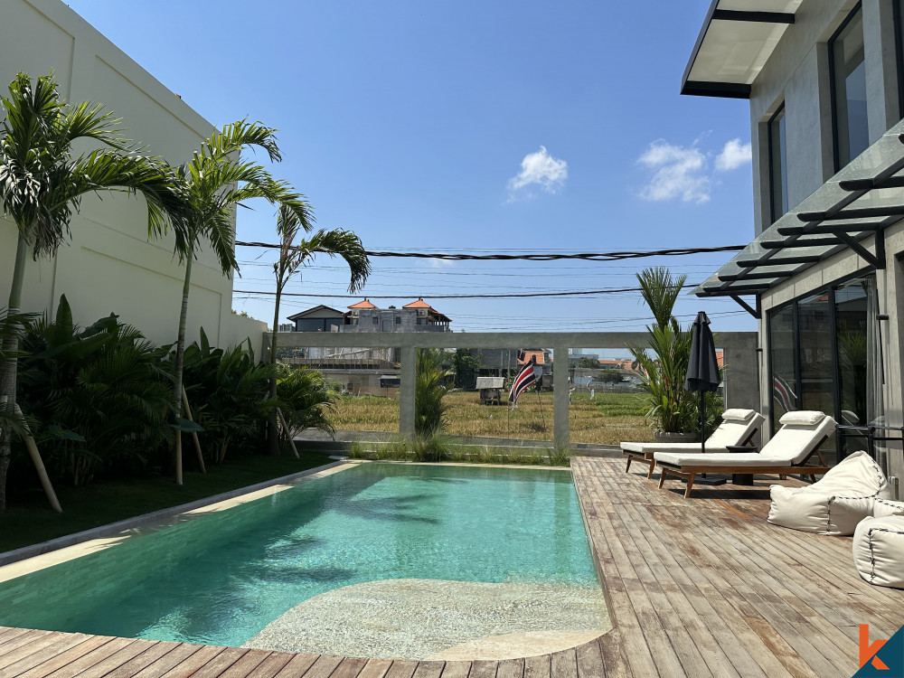 A High Quality Brand New 4-Bedroom Villa in Canggu