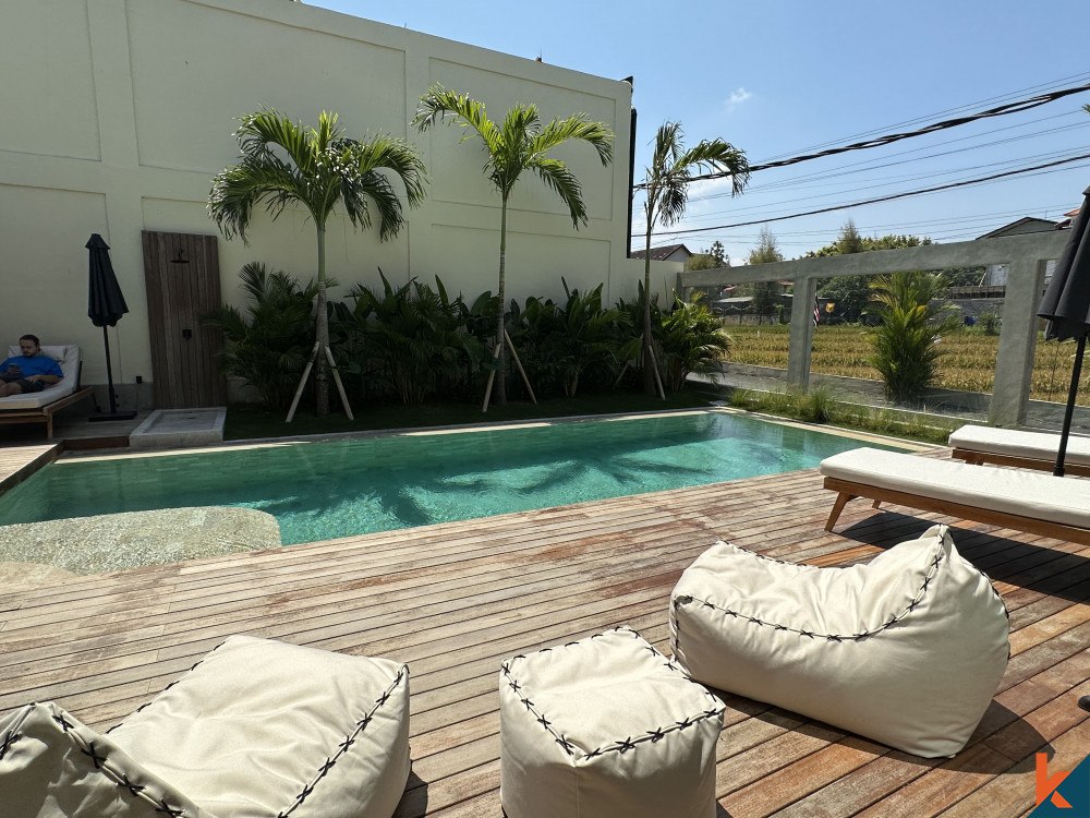 A High Quality Brand New 4-Bedroom Villa in Canggu