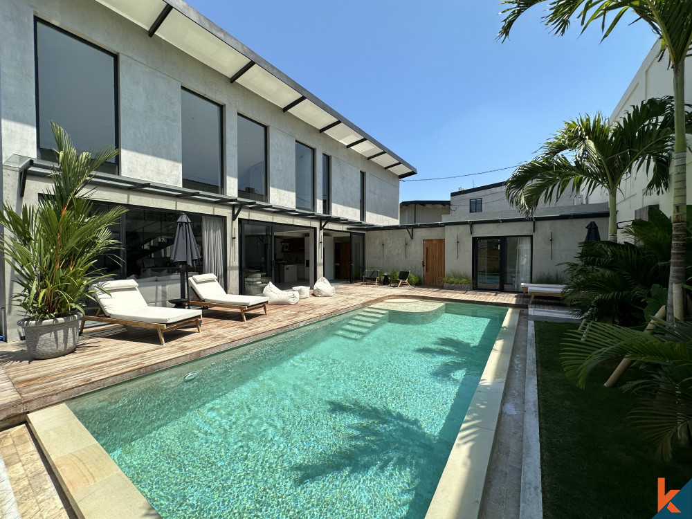 A High Quality Brand New 4-Bedroom Villa in Canggu