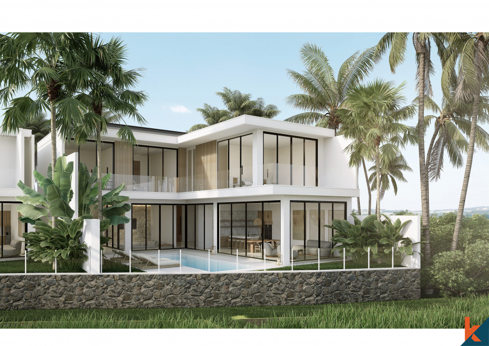 Villas exclusives sur plan de 4 chambres à Cemagi