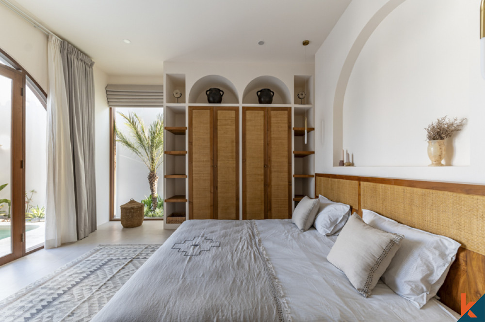 Trois chambres à coucher flambant neuves avec un design étonnant à louer à Umalas