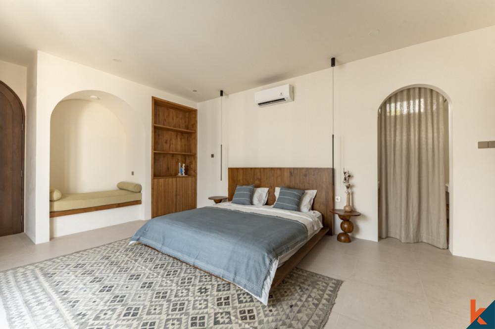 Tiga kamar tidur baru dengan desain luar biasa untuk disewakan di Umalas