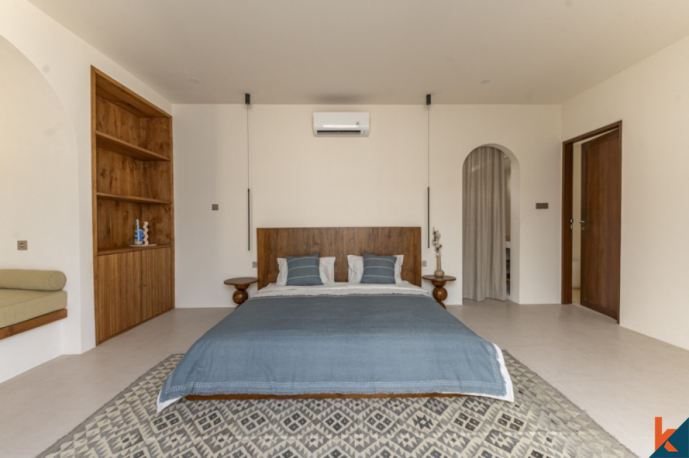 Tiga kamar tidur baru dengan desain luar biasa untuk disewakan di Umalas